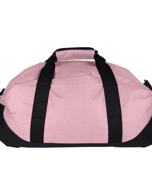 Load image into Gallery viewer, 18&quot; Duffle Bag Two-Tone Sports Travel Gym Luggage Bag in Pink
