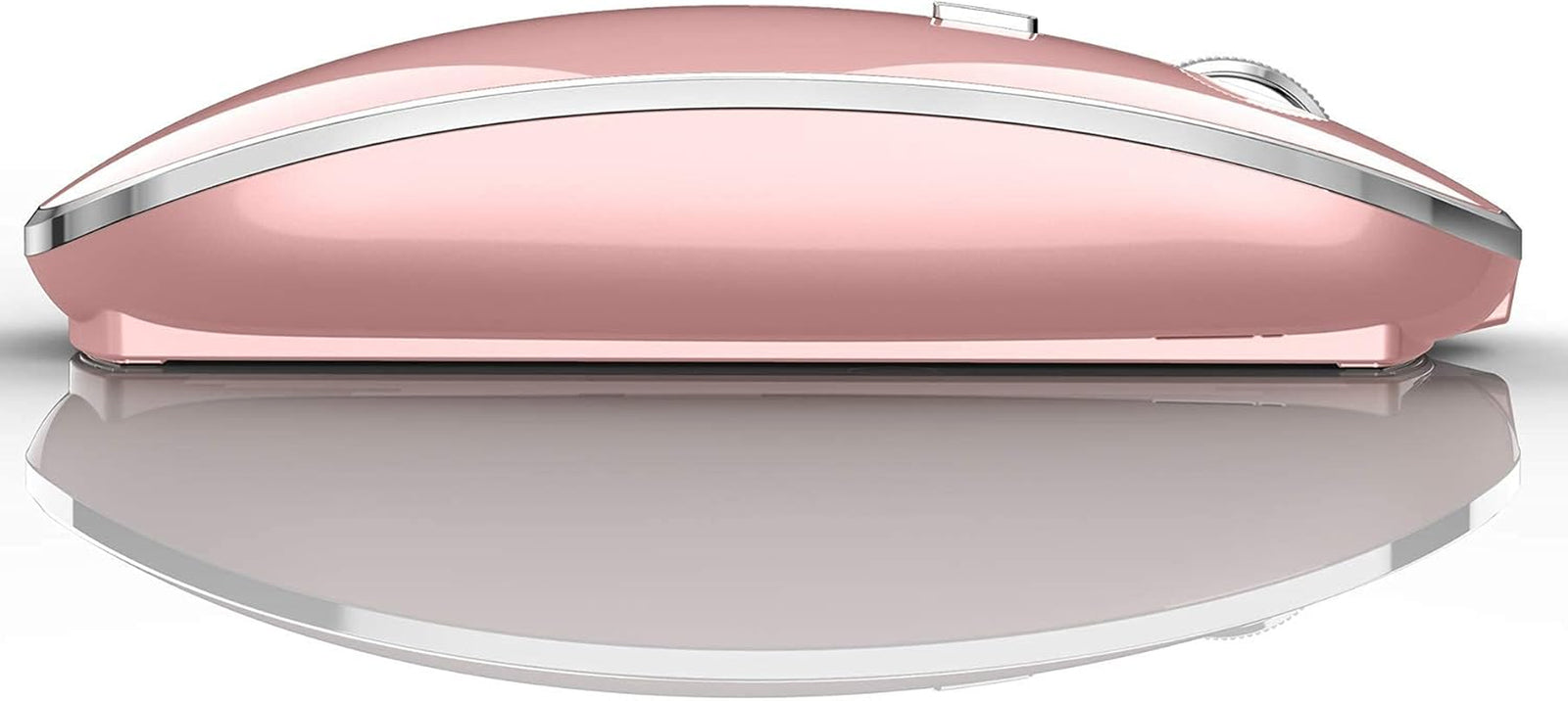 Bluetooth Mouse for Ipad Pro Ipad Air Mac Macbook Pro Macbook Air Macbook Wireless Mouse Laptop Chromebook Win8/10/11 HP DELL PC (Pink)