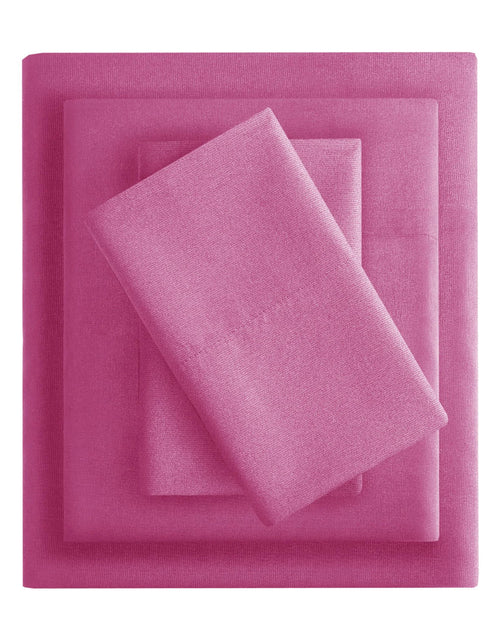 Load image into Gallery viewer, Microfiber Sheet Set , Full, Pink
