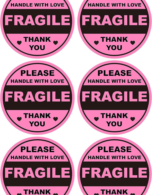 Load image into Gallery viewer, Fragile Sticker, 2 Inch 300Pcs Fragile Shipping Label for Envelope Jewelry Bag
