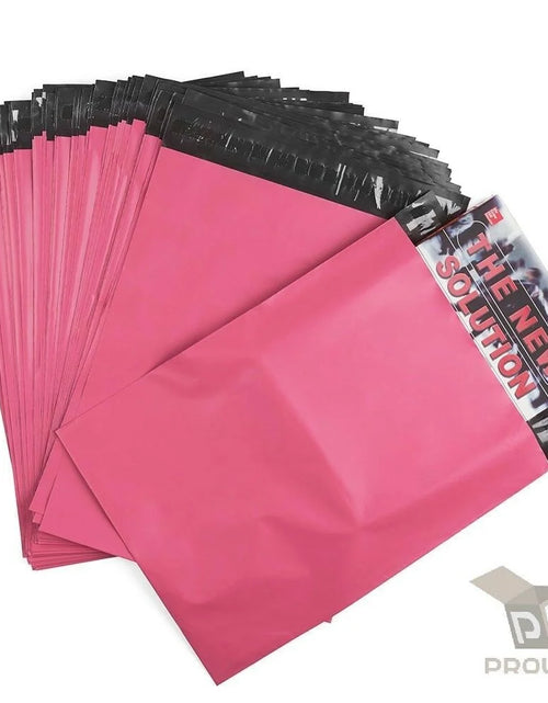 Load image into Gallery viewer, 500 Poly Mailers 10X13 Shipping Bags Plastic Packaging Mailing Envelope Pink
