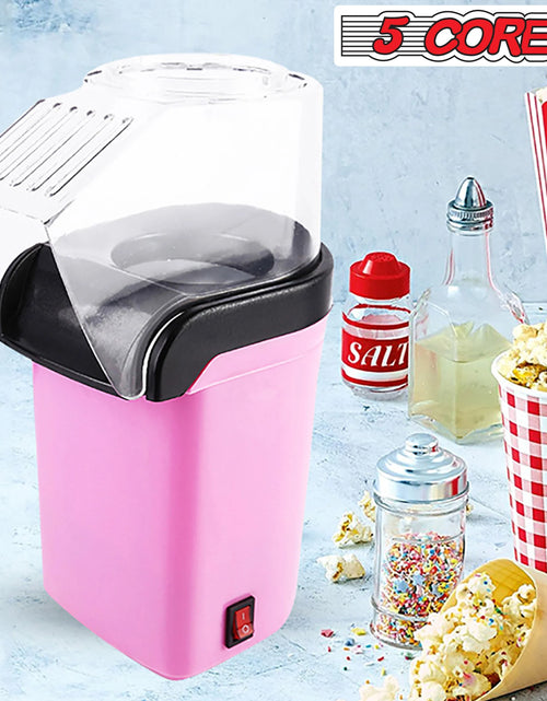 Load image into Gallery viewer, 5Core Hot Air Popcorn Machine, 16 Cup, Electric Oil-Free Pop Corn Kernel Popper Bpa-Free Food Safe Pink
