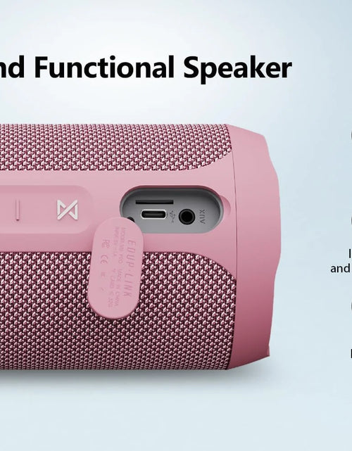 Load image into Gallery viewer, Bluetooth Portable Speaker, Waterproof, Pink, M6, New
