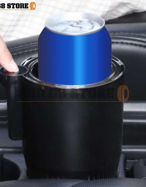 Load image into Gallery viewer, DC 12V Warmer Cooler Smart Car Cup Car Heating Cooling Cup 2-In-1 Car Office Cup Mug Holder Cooling Beverage Travel Drinks Cans
