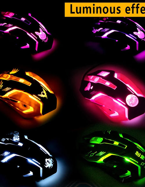 Load image into Gallery viewer, New 2022 Silent Wired Computer Mouse LED Backlight Ergonomic PC Notebook Computer Mouse Variety Optional Computer Accessories
