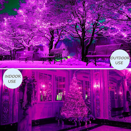 200 LED Pink String Lights for Valentines Day Decor, 66FT Pink Valentine Fairy Lights with 8 Modes, Pink Twinkle Christmas Lights Waterproof for Room Wedding Girls Birthday Party Gifts Outdoor Decor