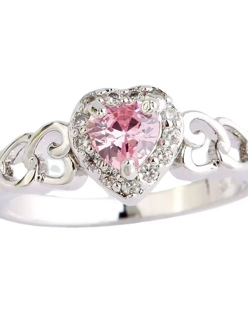 Load image into Gallery viewer, Pink Zircon Ring
