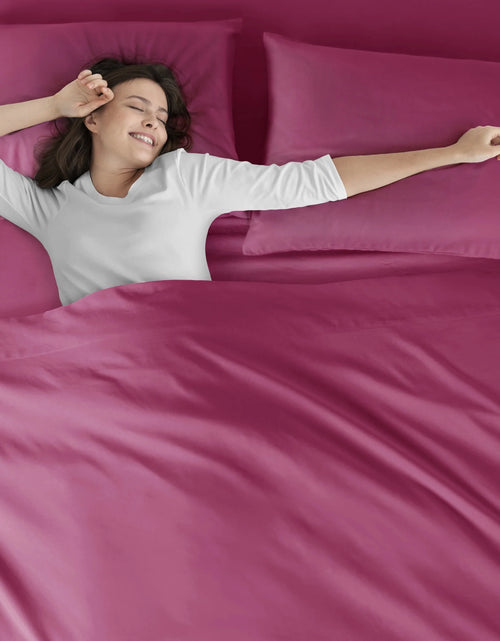 Load image into Gallery viewer, Microfiber Sheet Set , Full, Pink
