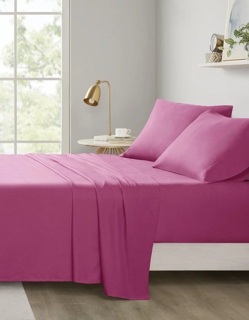 Load image into Gallery viewer, Microfiber Sheet Set , Full, Pink
