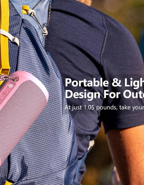 Load image into Gallery viewer, Bluetooth Portable Speaker, Waterproof, Pink, M6, New
