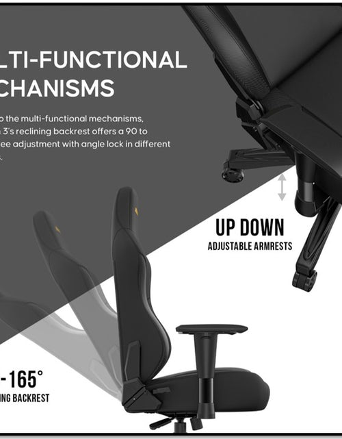 Load image into Gallery viewer, Phantom 3 Pink PVC Leather PC &amp; Racing Gaming Chair
