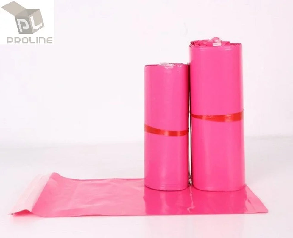 ® 6" X 9" Pink Poly Mailers Shipping Envelopes Couture Boutique Quality Bags (100 Bags)