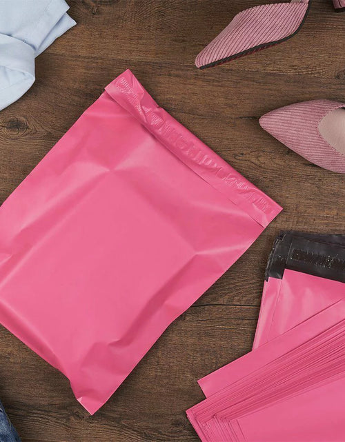 Load image into Gallery viewer, 500 Poly Mailers 10X13 Shipping Bags Plastic Packaging Mailing Envelope Pink
