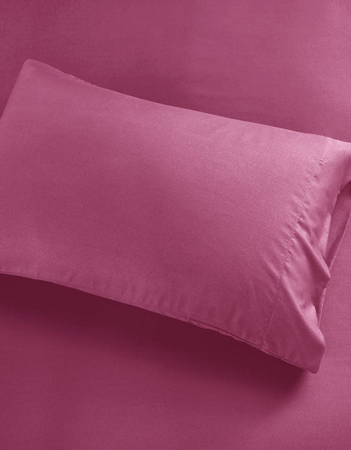 Load image into Gallery viewer, Microfiber Sheet Set , Full, Pink
