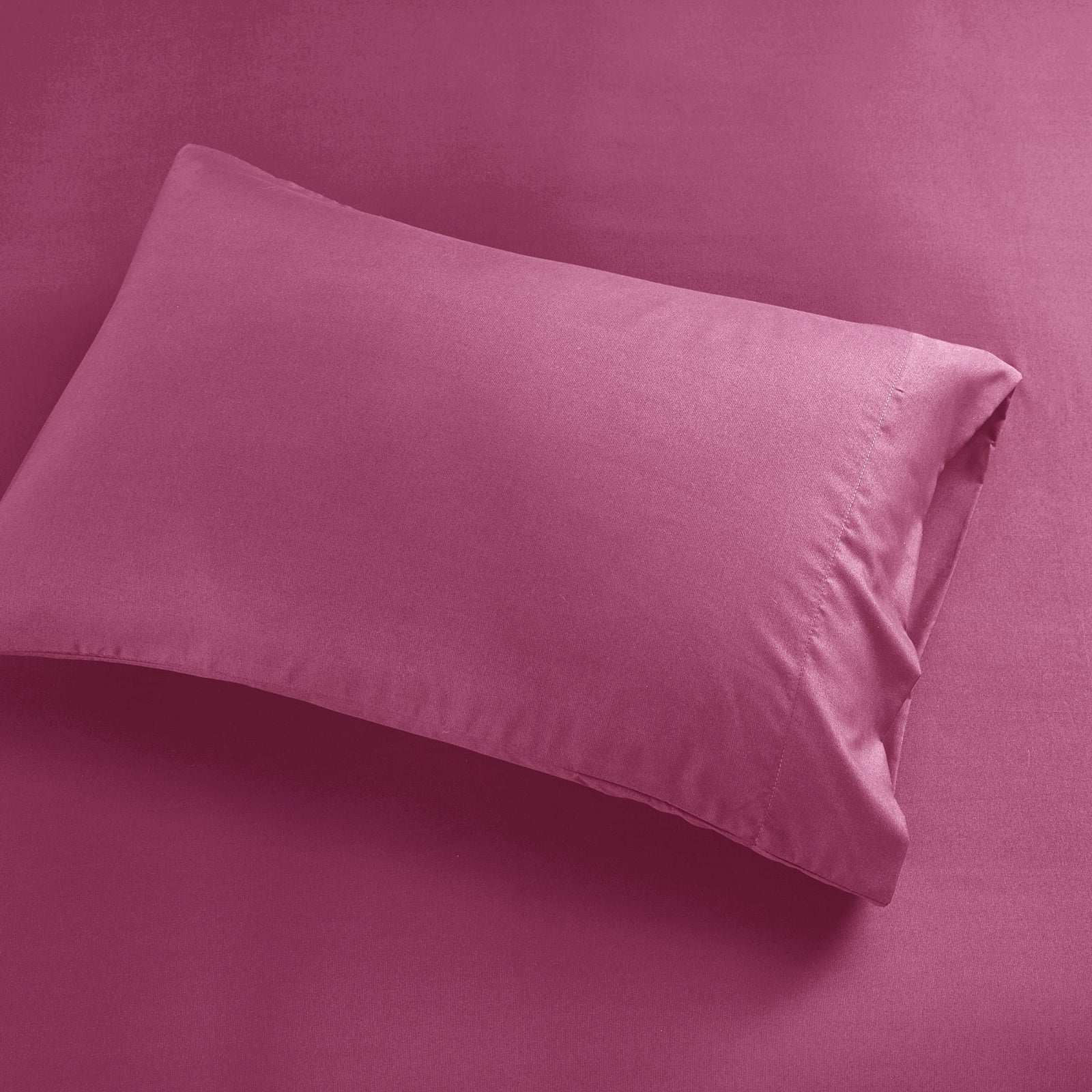 Microfiber Sheet Set , Full, Pink