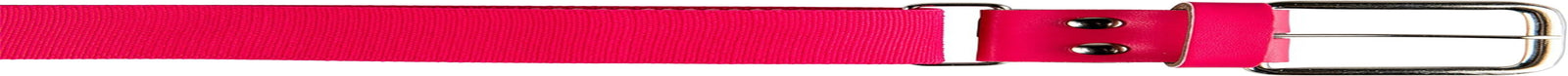 Baseball Belt with Leather Tab