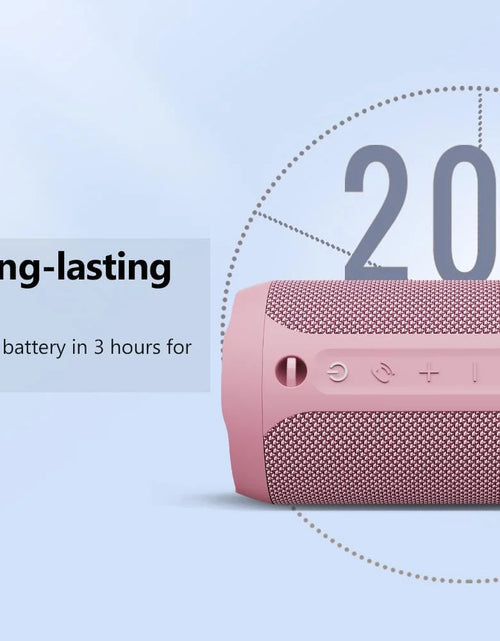Load image into Gallery viewer, Bluetooth Portable Speaker, Waterproof, Pink, M6, New
