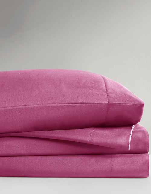 Load image into Gallery viewer, Microfiber Sheet Set , Full, Pink
