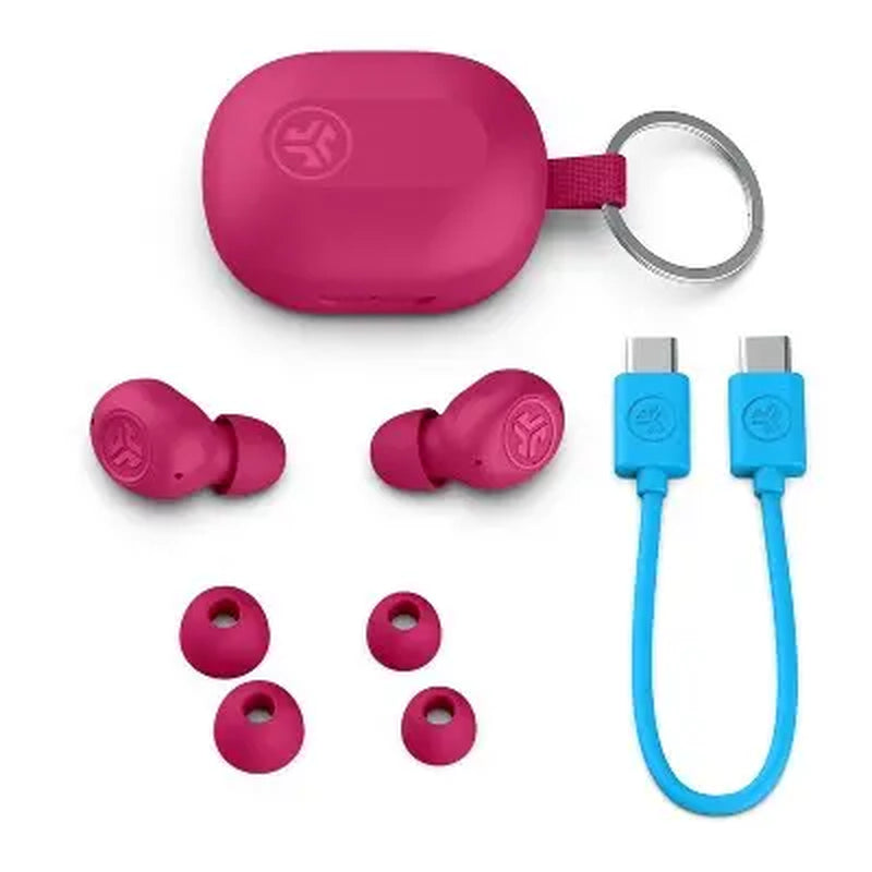 Jlab Jbuds Mini True Wireless Bluetooth Earbuds - Pink