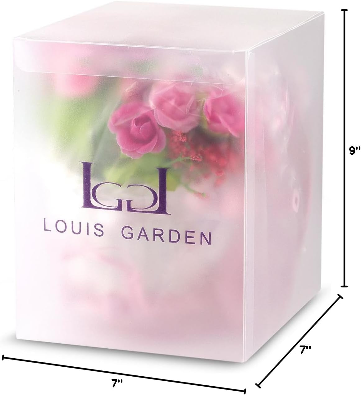Nostalgic Bicycle Artificial Flower Decor Plant Stand (Pink)