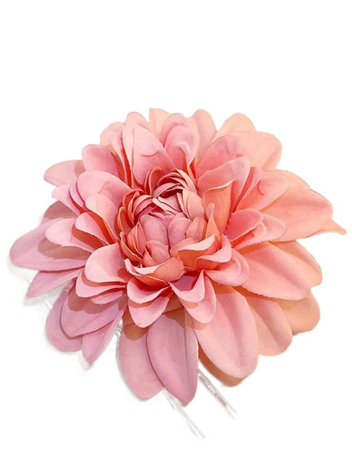Load image into Gallery viewer, DIY Headdress Hair Accessories for Bridal Wedding Flocking Cloth Red Rose Flower Hairpin Hair Clip Wedding Party Accessories
