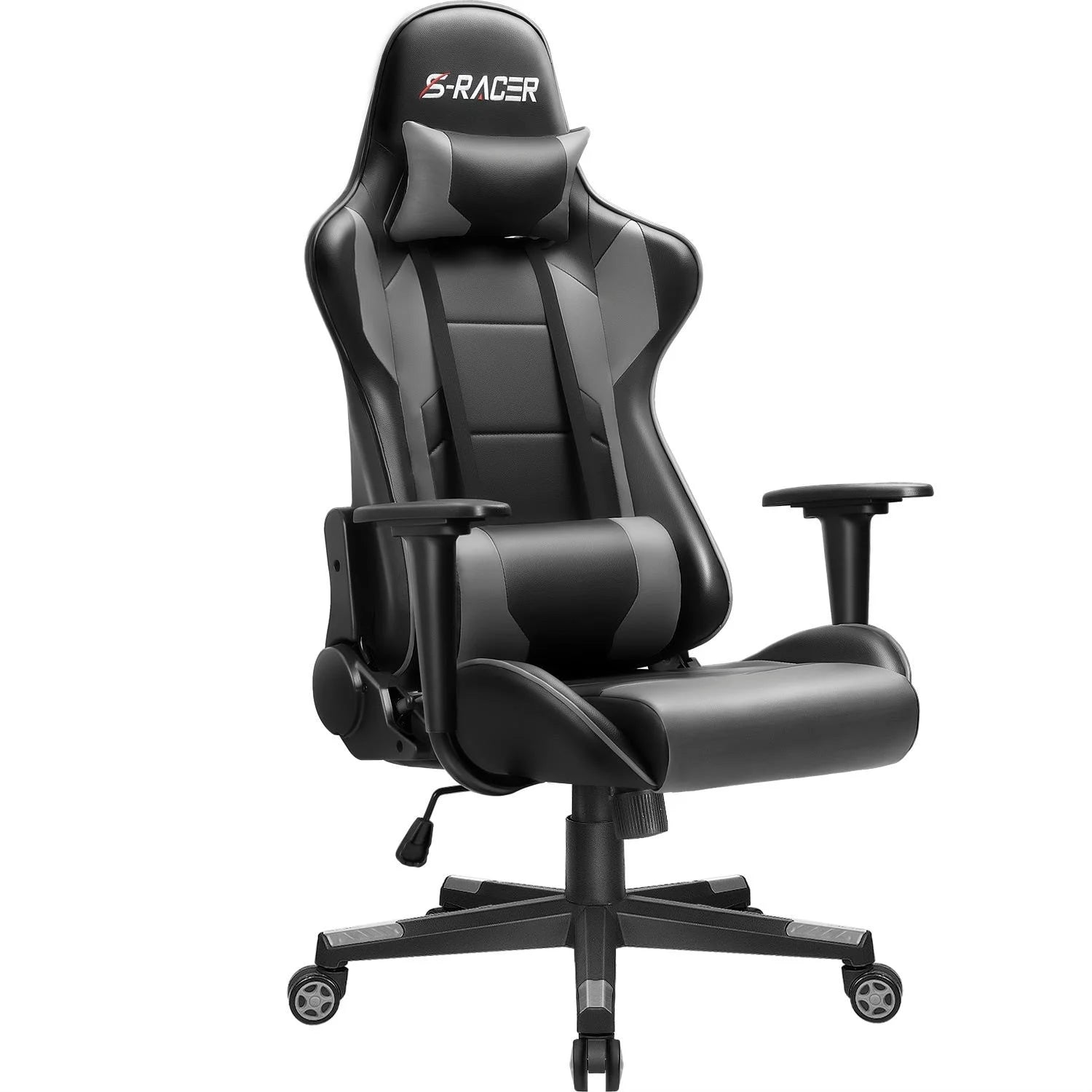 Homall Ergonomic Faux Leather Adjustable Swivel Office Gaming Chair Pink