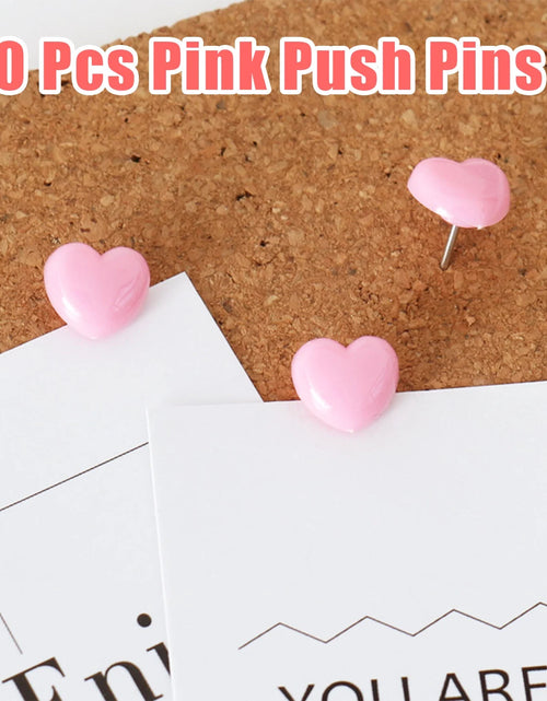 Load image into Gallery viewer, Pink Desk Accessories, Pink Office Supplies with Stapler, Tape Dispenser, Staples, Staple Remover, Push Pins, Scissors, Tabs
