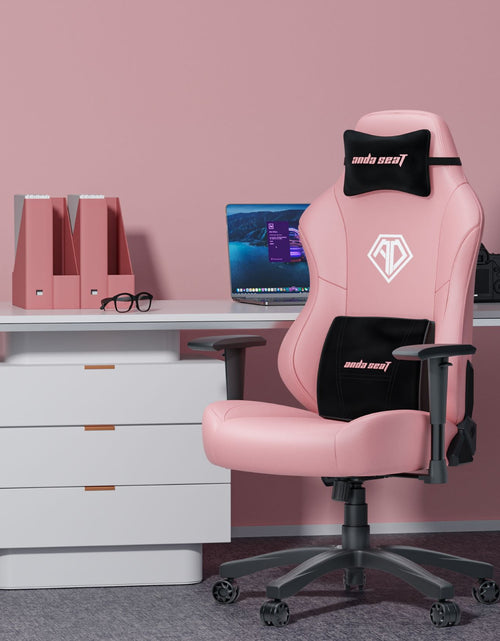 Load image into Gallery viewer, Phantom 3 Pink PVC Leather PC &amp; Racing Gaming Chair
