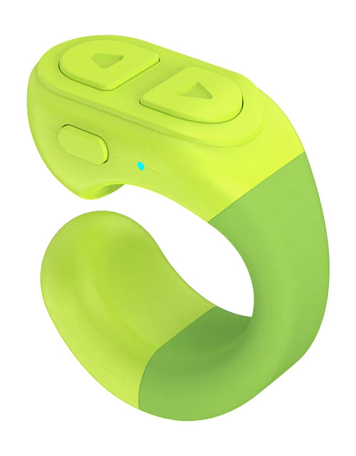 Load image into Gallery viewer, For Tiktok Scrolling Ring Wireless Camera Shutter Selfie Button Bluetooth-Compatible for TIK Tok Ring with Stand for Iphone Ipad
