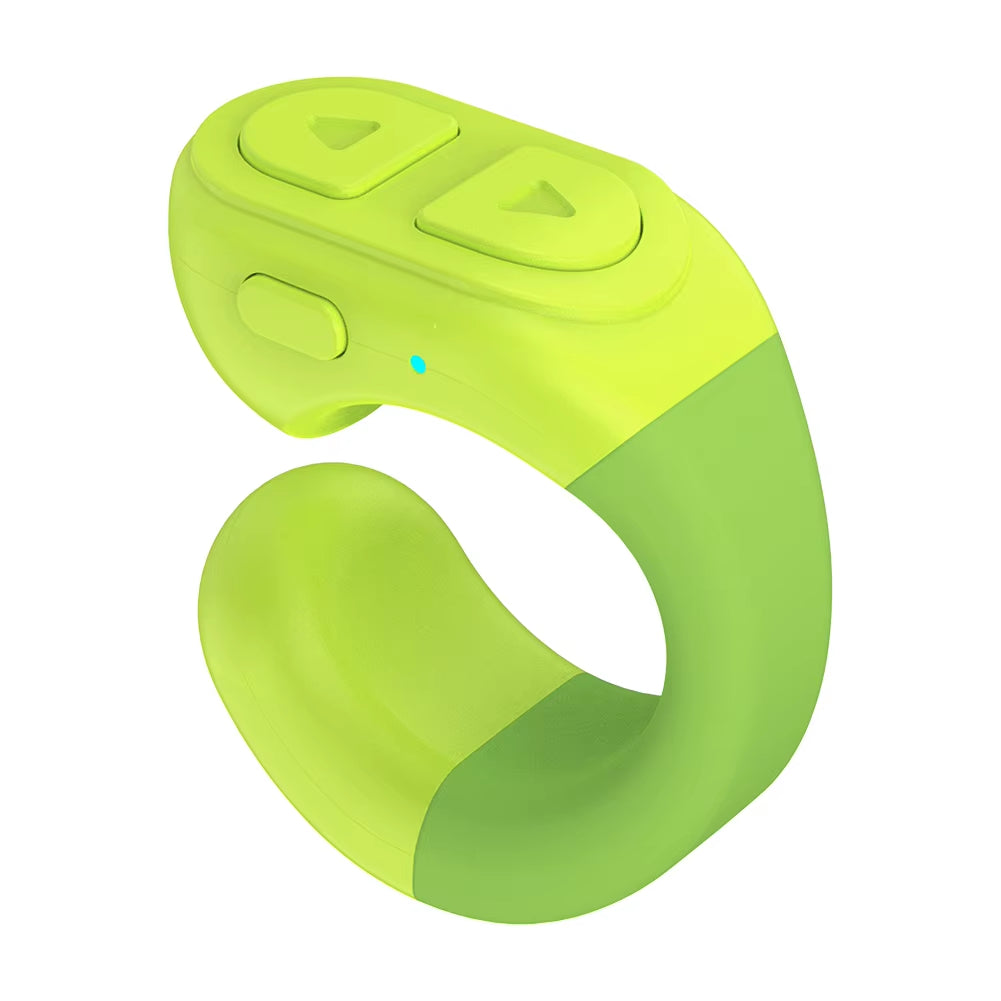 For Tiktok Scrolling Ring Wireless Camera Shutter Selfie Button Bluetooth-Compatible for TIK Tok Ring with Stand for Iphone Ipad