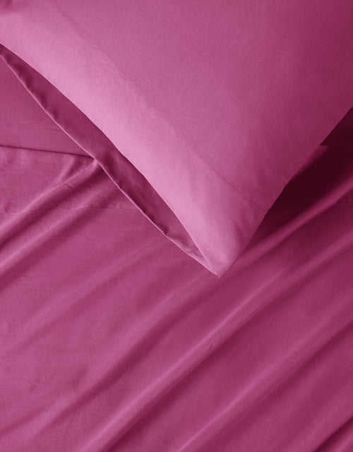 Load image into Gallery viewer, Microfiber Sheet Set , Full, Pink
