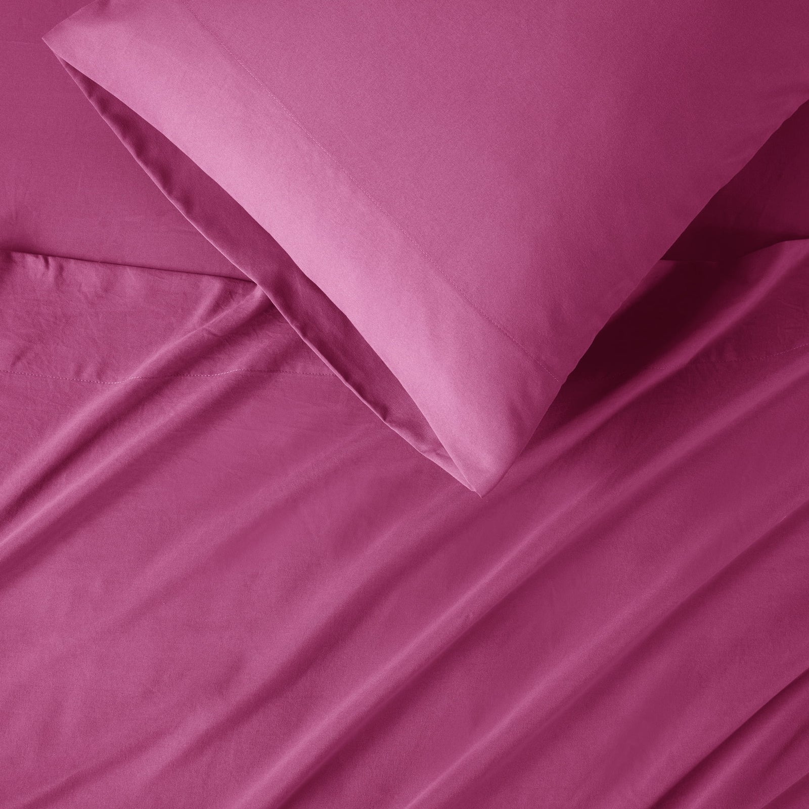 Microfiber Sheet Set , Full, Pink